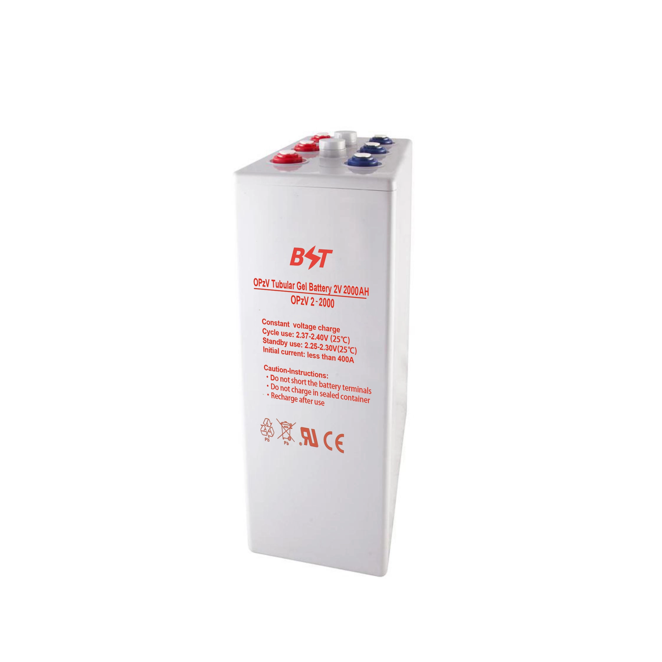OPzV2 Deep Cycle Tubular GEL Battery 3300 Cycles OPzV2V2000AH 20+ yrs Design Float Life